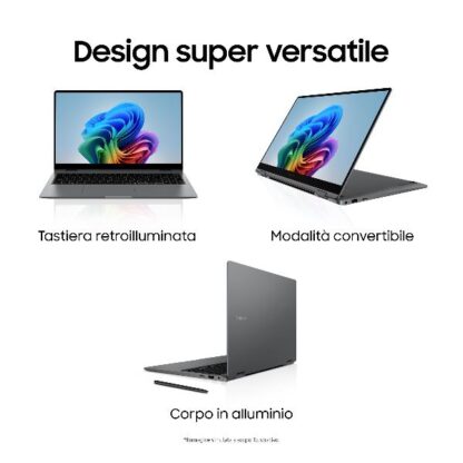 SAMSUNG Notebook - GALAXY BOOK5 360 (2 years Pick Up & Return) - immagine 4